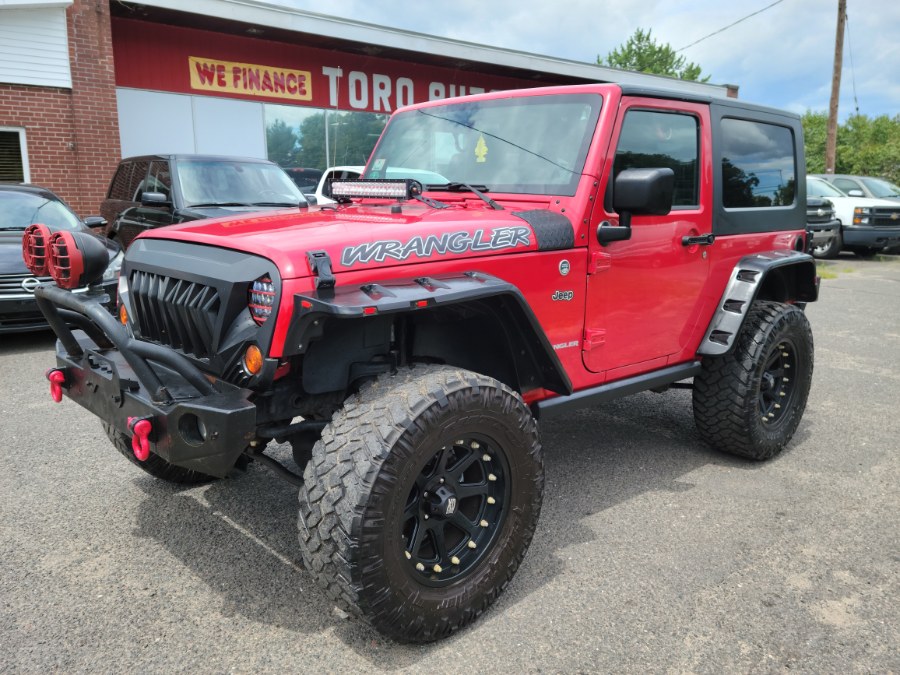 Used Jeep Wrangler 4WD 2dr X Lifted Leather Hard Top Manual 2008 | Toro Auto. East Windsor, Connecticut