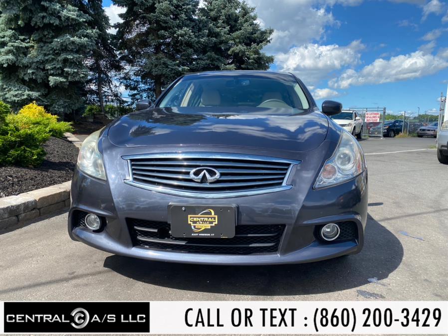 2011 Infiniti G37 Sedan 4dr x AWD, available for sale in East Windsor, Connecticut | Central A/S LLC. East Windsor, Connecticut 2011 Infiniti G37 Sedan 4dr x AWD, available for sale in East Windsor, Connecticut | Central A/S LLC. East Windsor, Connecticut