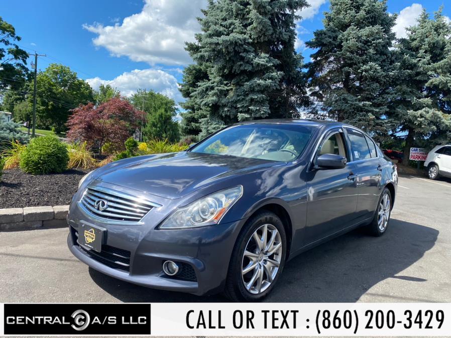 2011 Infiniti G37 Sedan 4dr x AWD, available for sale in East Windsor, Connecticut | Central A/S LLC. East Windsor, Connecticut 2011 Infiniti G37 Sedan 4dr x AWD, available for sale in East Windsor, Connecticut | Central A/S LLC. East Windsor, Connecticut