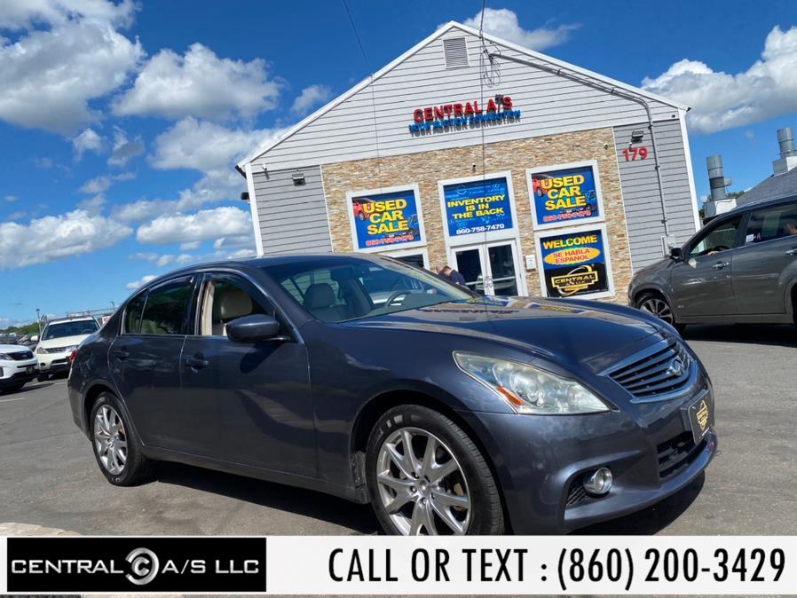 2011 Infiniti G37 Sedan 4dr x AWD, available for sale in East Windsor, Connecticut | Central A/S LLC. East Windsor, Connecticut 2011 Infiniti G37 Sedan 4dr x AWD, available for sale in East Windsor, Connecticut | Central A/S LLC. East Windsor, Connecticut