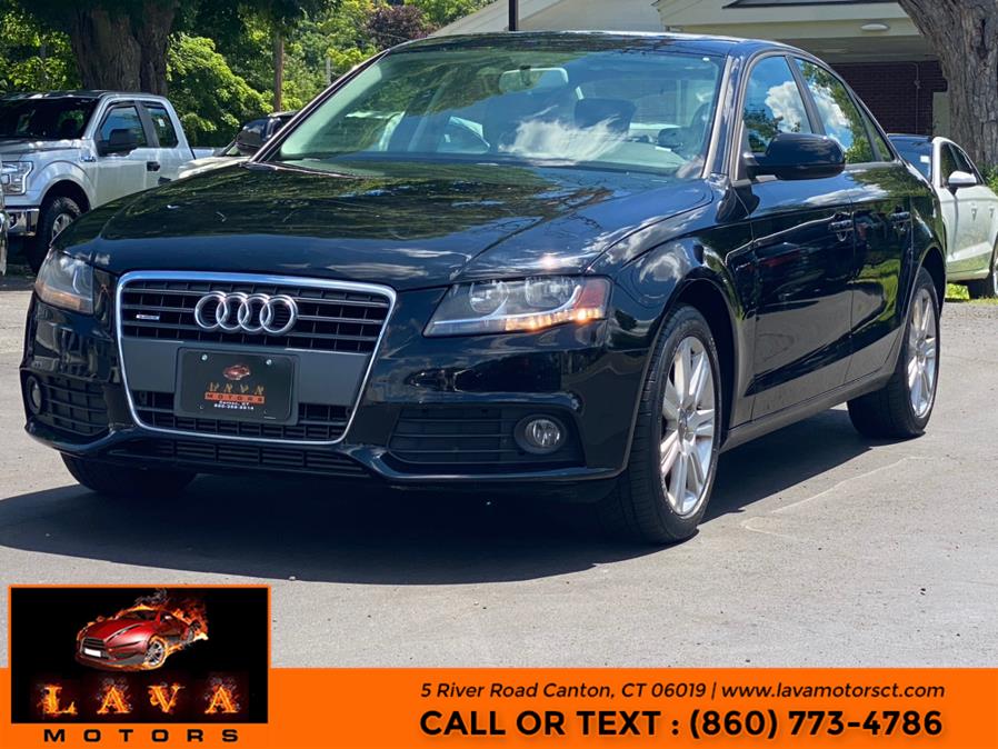 2010 Audi A4 4dr Sdn Auto quattro 2.0T Premium, available for sale in Canton, Connecticut | Lava Motors. Canton, Connecticut