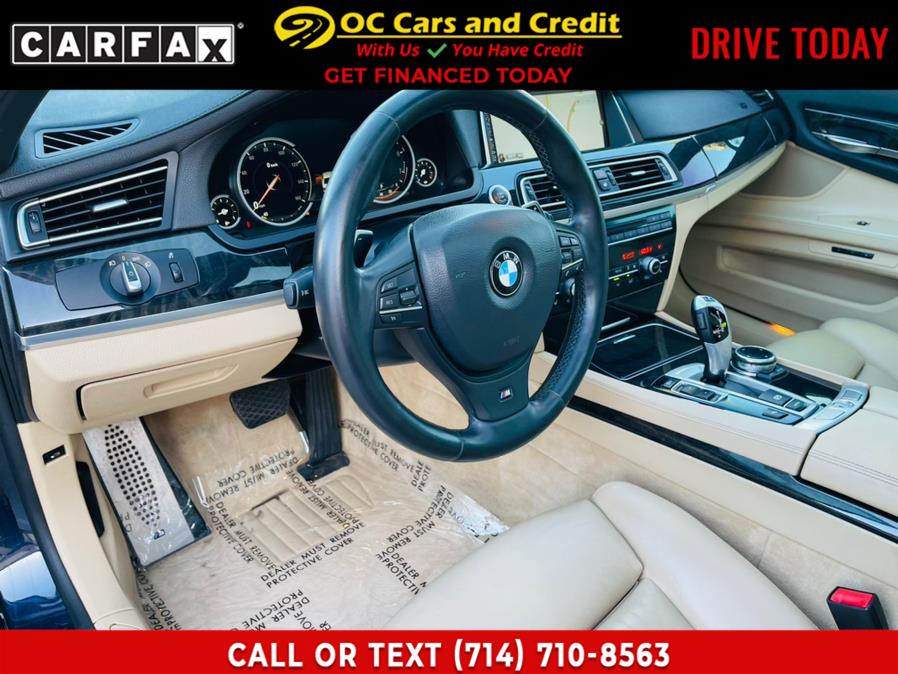 Used BMW 7 Series 4dr Sdn 750i RWD 2014 | OC Cars and Credit. Garden Grove, California