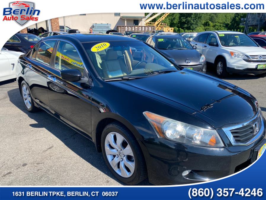 2010 Honda Accord Sdn 4dr V6 Auto EX-L w/Navi, available for sale in Berlin, Connecticut | Berlin Auto Sales LLC. Berlin, Connecticut 2010 Honda Accord Sdn 4dr V6 Auto EX-L w/Navi, available for sale in Berlin, Connecticut | Berlin Auto Sales LLC. Berlin, Connecticut
