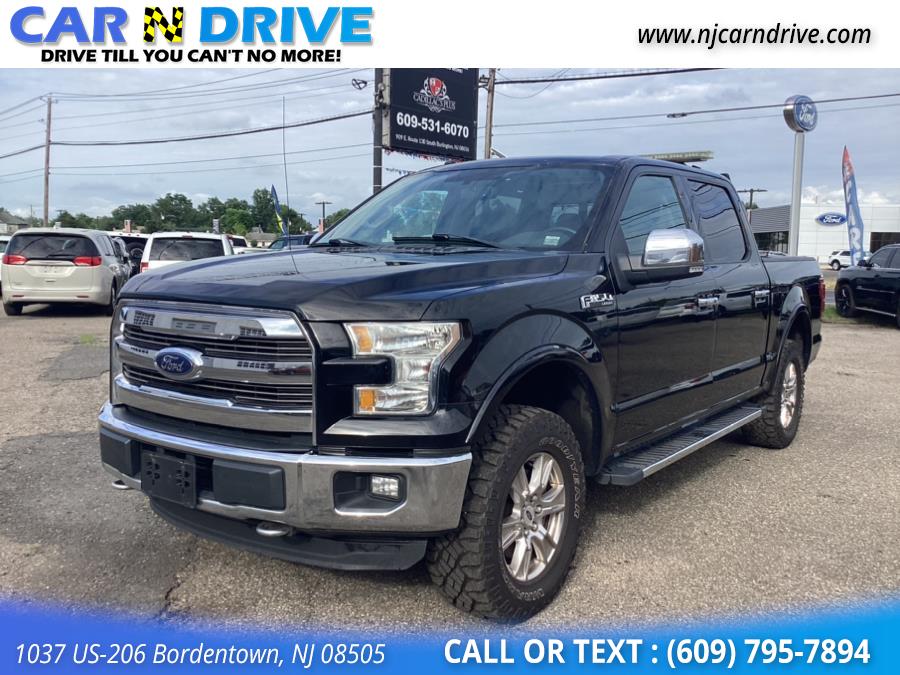 Used Ford F-150 Lariat SuperCrew 5.5-ft. Bed 4WD 2016 | Cadillac's Plus. Burlington, New Jersey