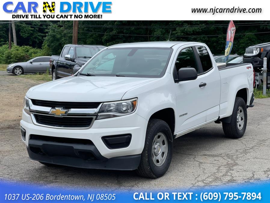 Used Chevrolet Colorado Work Truck Ext. Cab 4WD 2017 | Car N Drive. Bordentown, New Jersey