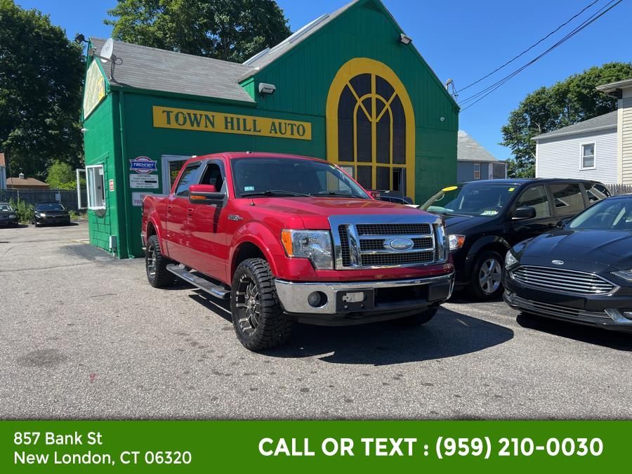2009 Ford F-150 4WD SuperCrew 145" Lariat, available for sale in New London, Connecticut | McAvoy Inc dba Town Hill Auto. New London, Connecticut