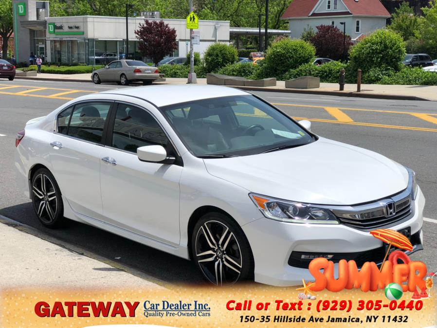 2017 Honda Accord Sedan Sport SE CVT, available for sale in Jamaica, New York | Gateway Car Dealer Inc. Jamaica, New York 2017 Honda Accord Sedan Sport SE CVT, available for sale in Jamaica, New York | Gateway Car Dealer Inc. Jamaica, New York