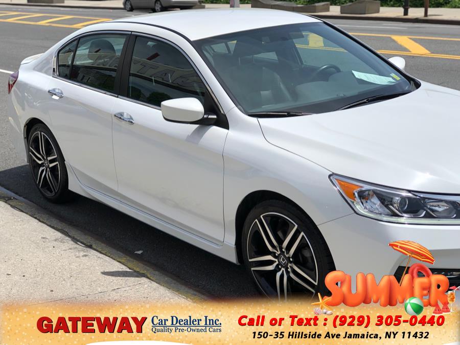 2017 Honda Accord Sedan Sport SE CVT, available for sale in Jamaica, New York | Gateway Car Dealer Inc. Jamaica, New York 2017 Honda Accord Sedan Sport SE CVT, available for sale in Jamaica, New York | Gateway Car Dealer Inc. Jamaica, New York