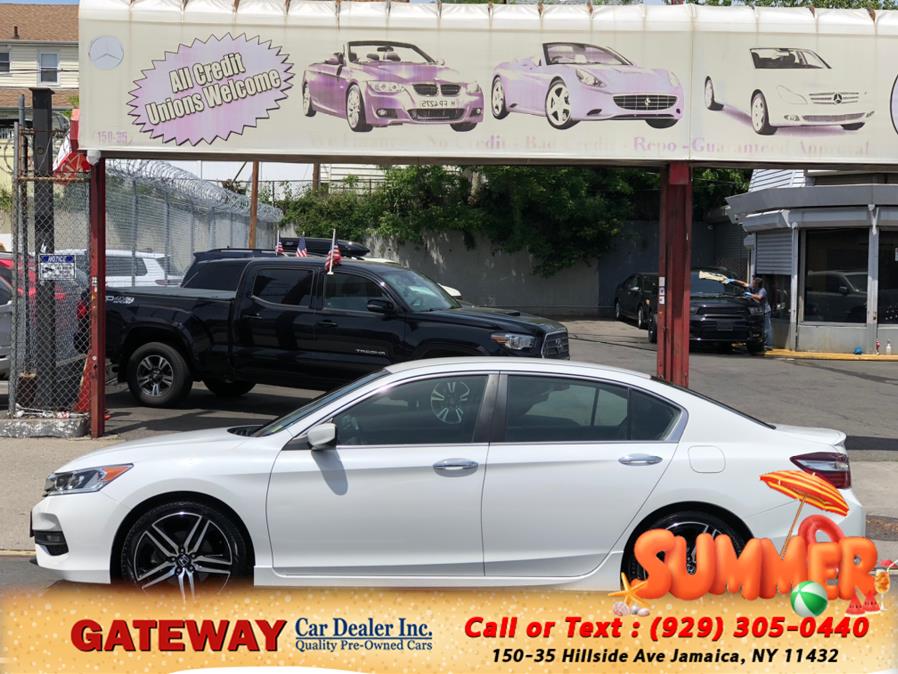 2017 Honda Accord Sedan Sport SE CVT, available for sale in Jamaica, New York | Gateway Car Dealer Inc. Jamaica, New York 2017 Honda Accord Sedan Sport SE CVT, available for sale in Jamaica, New York | Gateway Car Dealer Inc. Jamaica, New York