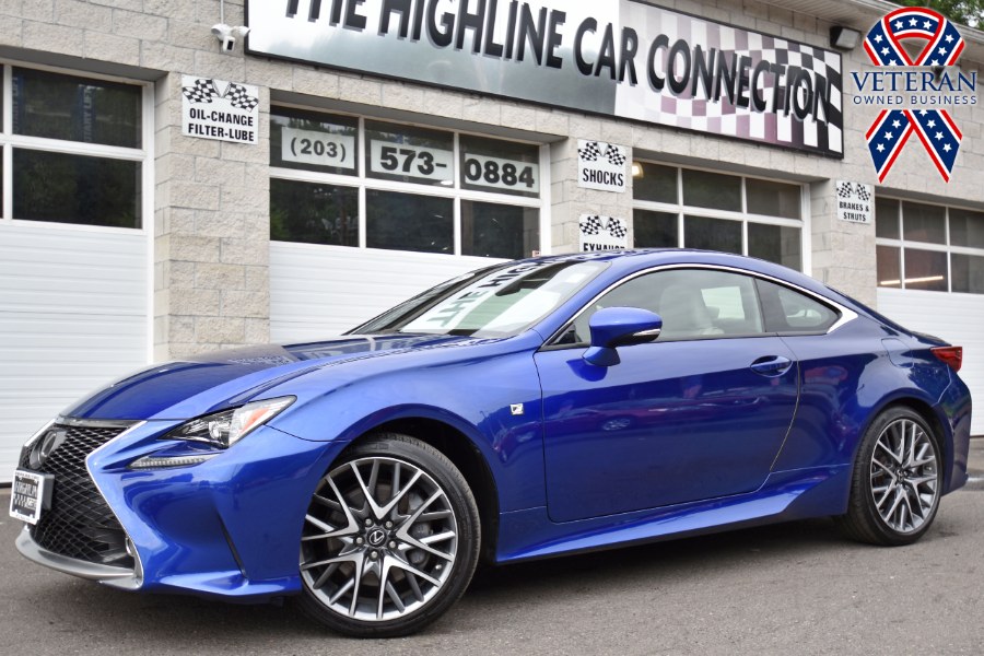 2015 Lexus RC 350 2dr Cpe AWD F-Sport, available for sale in Waterbury, Connecticut | Highline Car Connection. Waterbury, Connecticut