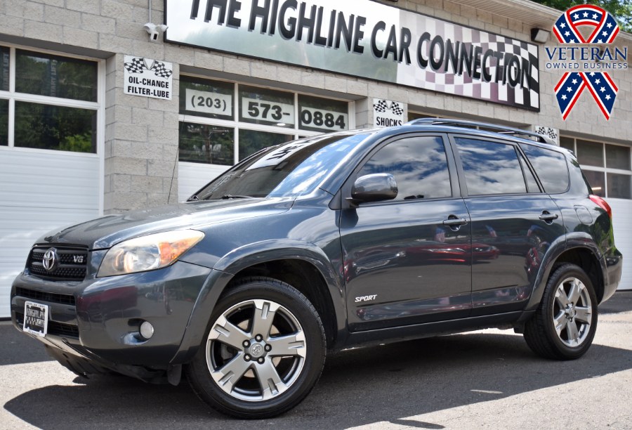 Used Toyota RAV4 4WD 4dr V6 5-Spd AT Sport 2008 | Highline Car Connection. Waterbury, Connecticut Used Toyota RAV4 4WD 4dr V6 5-Spd AT Sport 2008 | Highline Car Connection. Waterbury, Connecticut