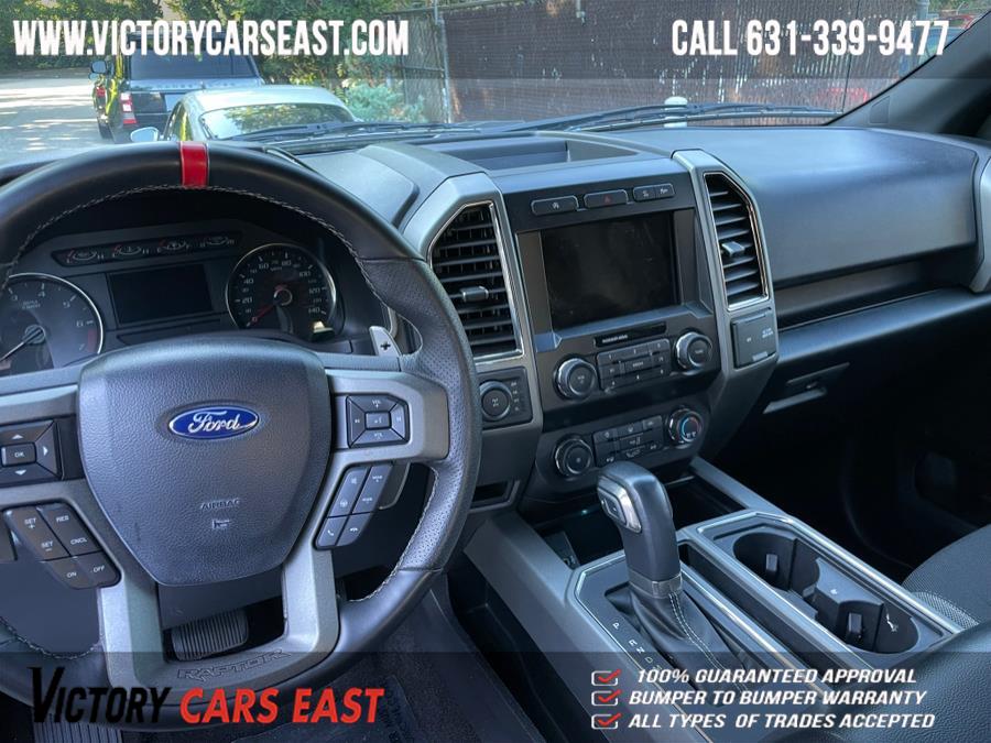 Used Ford F-150 Raptor 4WD SuperCrew 5.5'' Box 2019 | Victory Cars East LLC. Huntington, New York Used Ford F-150 Raptor 4WD SuperCrew 5.5'' Box 2019 | Victory Cars East LLC. Huntington, New York