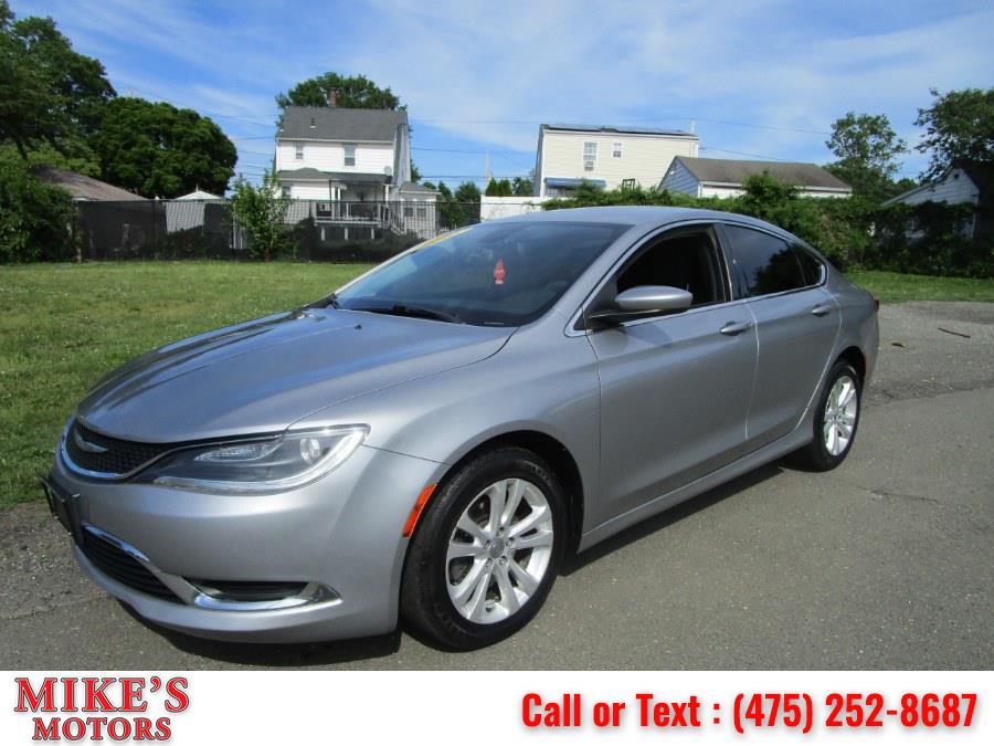 2016 Chrysler 200 4dr Sdn Limited FWD, available for sale in Stratford, Connecticut | Mike's Motors LLC. Stratford, Connecticut