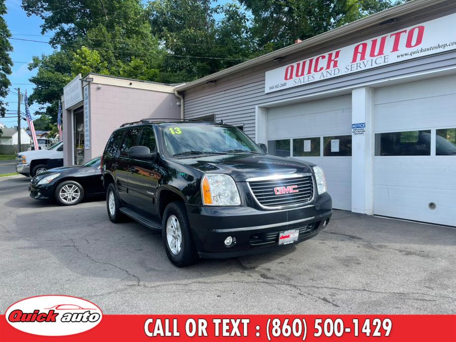 Used GMC Yukon 4WD 4dr 1500 SLT 2013 | Quick Auto LLC. Bristol, Connecticut Used GMC Yukon 4WD 4dr 1500 SLT 2013 | Quick Auto LLC. Bristol, Connecticut
