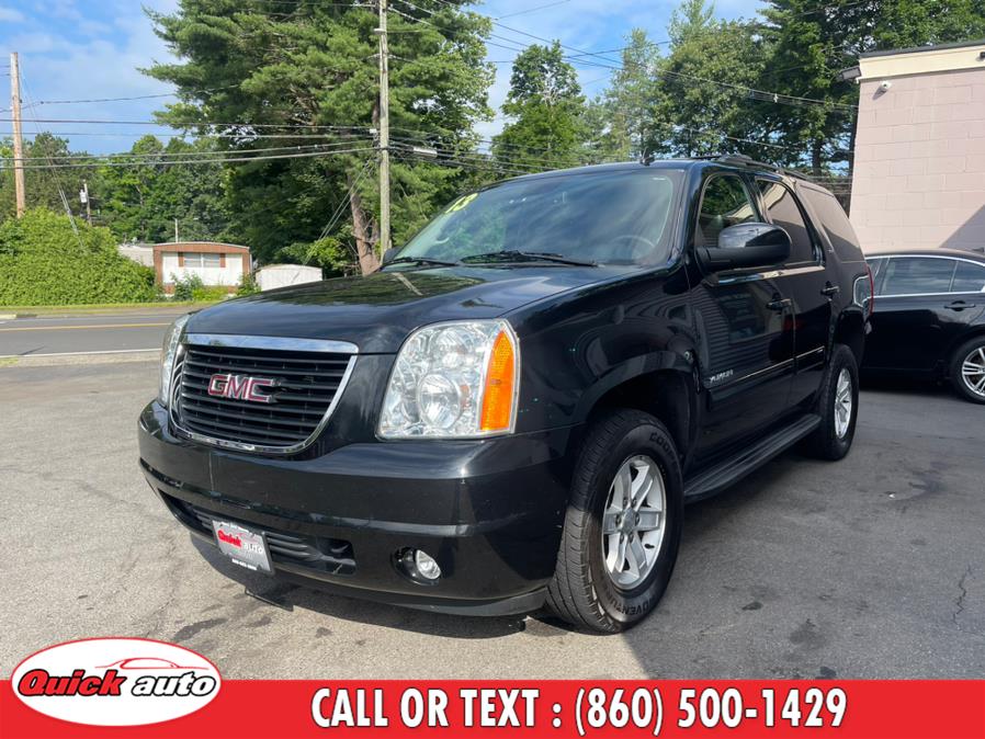 Used GMC Yukon 4WD 4dr 1500 SLT 2013 | Quick Auto LLC. Bristol, Connecticut Used GMC Yukon 4WD 4dr 1500 SLT 2013 | Quick Auto LLC. Bristol, Connecticut