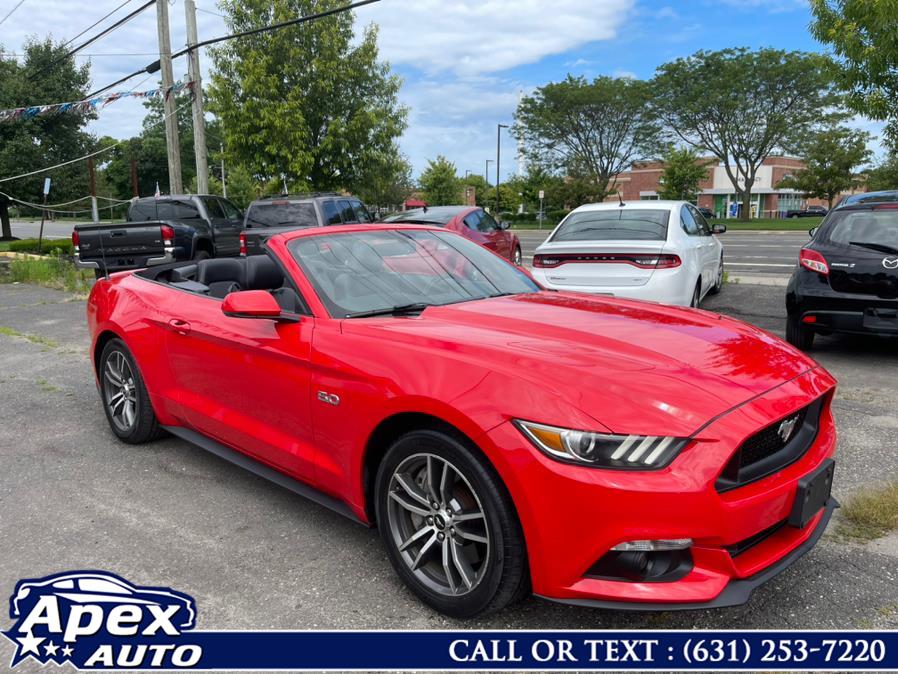2016 Ford Mustang 2dr Conv GT Premium, available for sale in Selden, New York | Apex Auto. Selden, New York 2016 Ford Mustang 2dr Conv GT Premium, available for sale in Selden, New York | Apex Auto. Selden, New York