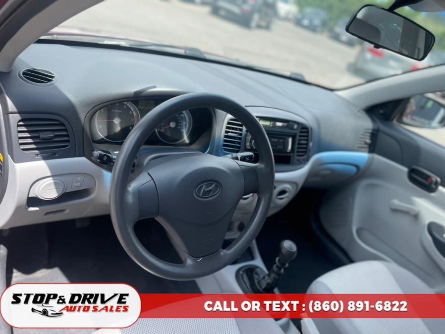 2009 Hyundai Accent 4dr Sdn Man GLS, available for sale in East Windsor, Connecticut | Stop & Drive Auto Sales. East Windsor, Connecticut 2009 Hyundai Accent 4dr Sdn Man GLS, available for sale in East Windsor, Connecticut | Stop & Drive Auto Sales. East Windsor, Connecticut