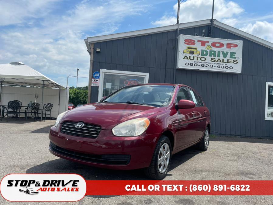 2009 Hyundai Accent 4dr Sdn Man GLS, available for sale in East Windsor, Connecticut | Stop & Drive Auto Sales. East Windsor, Connecticut