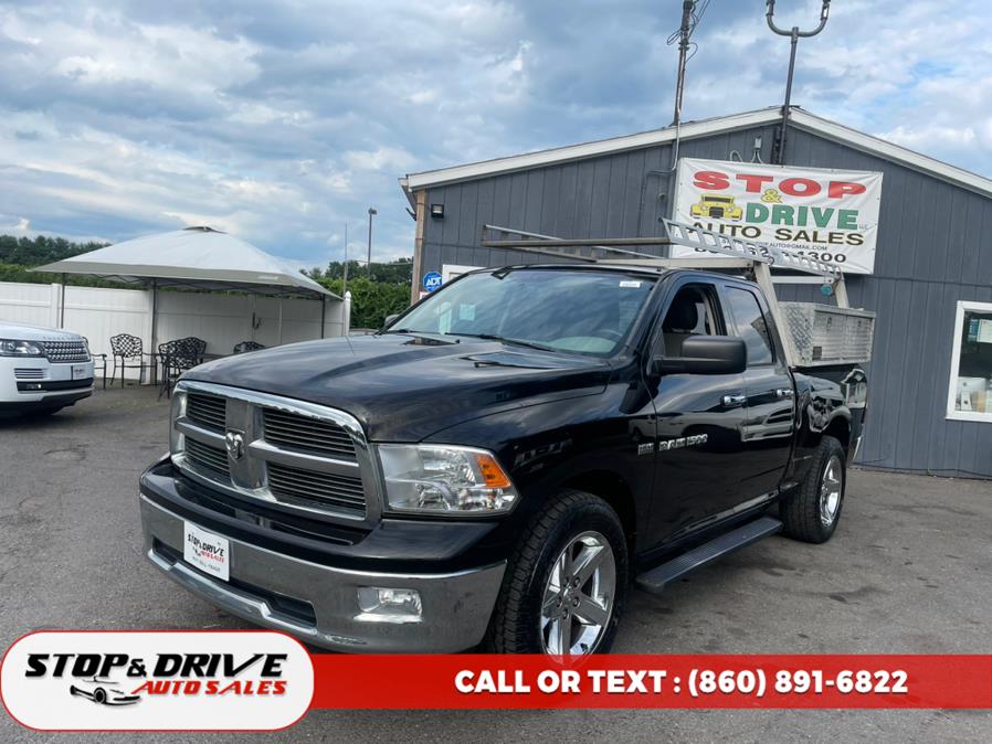 2012 Ram 1500 4WD Quad Cab 140.5" SLT, available for sale in East Windsor, Connecticut | Stop & Drive Auto Sales. East Windsor, Connecticut