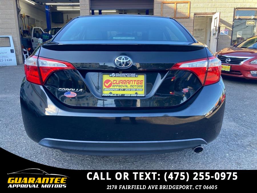 2015 Toyota Corolla S Premium 4dr Sedan, available for sale in Bridgeport, Connecticut | Guarantee Approval Motors. Bridgeport, Connecticut 2015 Toyota Corolla S Premium 4dr Sedan, available for sale in Bridgeport, Connecticut | Guarantee Approval Motors. Bridgeport, Connecticut