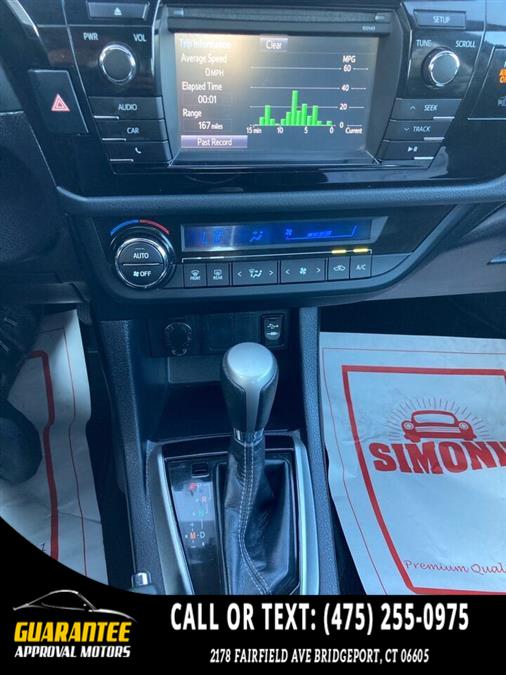 2015 Toyota Corolla S Premium 4dr Sedan, available for sale in Bridgeport, Connecticut | Guarantee Approval Motors. Bridgeport, Connecticut 2015 Toyota Corolla S Premium 4dr Sedan, available for sale in Bridgeport, Connecticut | Guarantee Approval Motors. Bridgeport, Connecticut