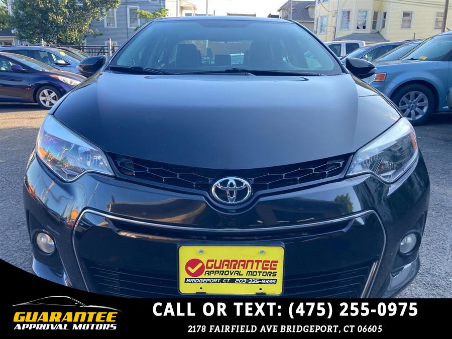 2015 Toyota Corolla S Premium 4dr Sedan, available for sale in Bridgeport, Connecticut | Guarantee Approval Motors. Bridgeport, Connecticut 2015 Toyota Corolla S Premium 4dr Sedan, available for sale in Bridgeport, Connecticut | Guarantee Approval Motors. Bridgeport, Connecticut
