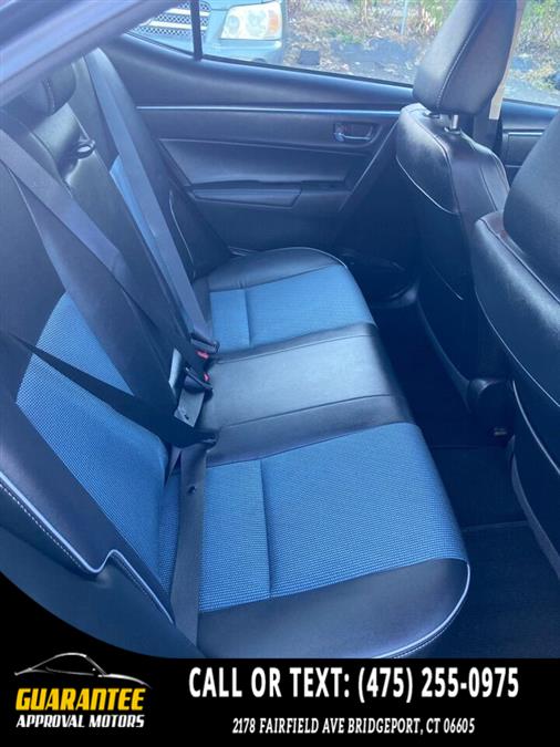 2015 Toyota Corolla S Premium 4dr Sedan, available for sale in Bridgeport, Connecticut | Guarantee Approval Motors. Bridgeport, Connecticut 2015 Toyota Corolla S Premium 4dr Sedan, available for sale in Bridgeport, Connecticut | Guarantee Approval Motors. Bridgeport, Connecticut