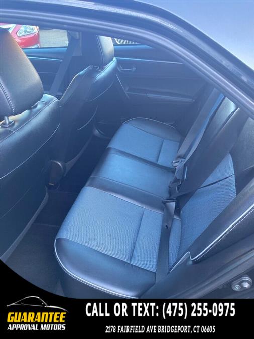 2015 Toyota Corolla S Premium 4dr Sedan, available for sale in Bridgeport, Connecticut | Guarantee Approval Motors. Bridgeport, Connecticut 2015 Toyota Corolla S Premium 4dr Sedan, available for sale in Bridgeport, Connecticut | Guarantee Approval Motors. Bridgeport, Connecticut