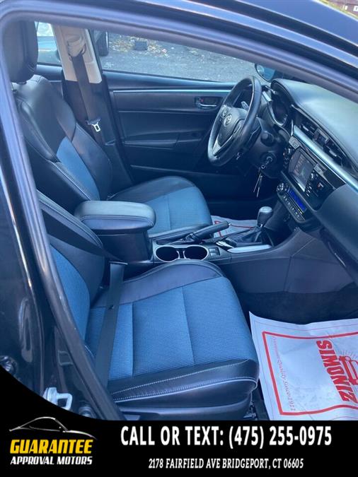 2015 Toyota Corolla S Premium 4dr Sedan, available for sale in Bridgeport, Connecticut | Guarantee Approval Motors. Bridgeport, Connecticut 2015 Toyota Corolla S Premium 4dr Sedan, available for sale in Bridgeport, Connecticut | Guarantee Approval Motors. Bridgeport, Connecticut