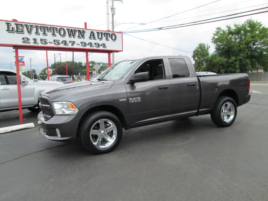 2017 Ram 1500 Express 4x4 Quad Cab 6''4" Box, available for sale in Levittown, Pennsylvania | Levittown Auto. Levittown, Pennsylvania