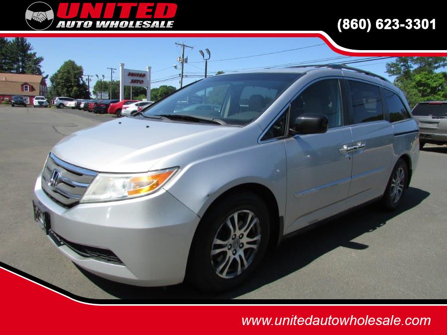 2013 Honda Odyssey 5dr EX-L w/RES, available for sale in East Windsor, Connecticut | United Auto Sales of E Windsor, Inc. East Windsor, Connecticut