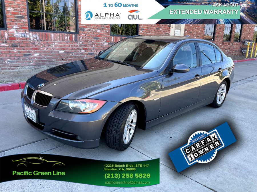Used BMW 3 Series 4dr Sdn 328i RWD South Africa 2008 | Pacific Green Line. Stanton, California