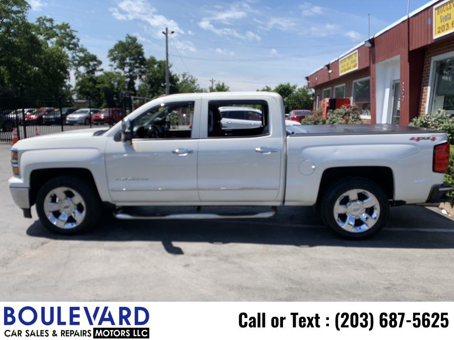 Used Chevrolet Silverado 1500 Crew Cab LTZ Pickup 4D 6 1/2 ft 2014 | Boulevard Motors LLC. New Haven, Connecticut Used Chevrolet Silverado 1500 Crew Cab LTZ Pickup 4D 6 1/2 ft 2014 | Boulevard Motors LLC. New Haven, Connecticut