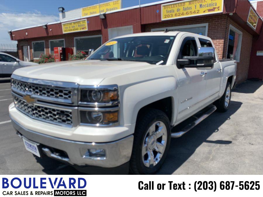 Used Chevrolet Silverado 1500 Crew Cab LTZ Pickup 4D 6 1/2 ft 2014 | Boulevard Motors LLC. New Haven, Connecticut Used Chevrolet Silverado 1500 Crew Cab LTZ Pickup 4D 6 1/2 ft 2014 | Boulevard Motors LLC. New Haven, Connecticut