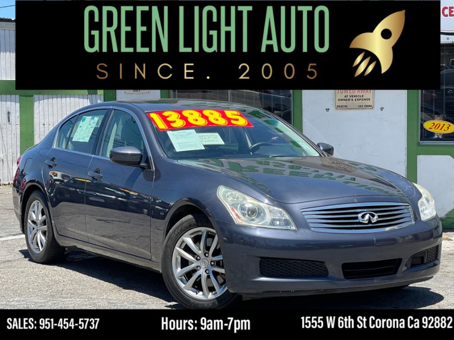 Used Infiniti G37 Sedan 4dr Journey RWD 2009 | Green Light Auto. Corona, California Used Infiniti G37 Sedan 4dr Journey RWD 2009 | Green Light Auto. Corona, California