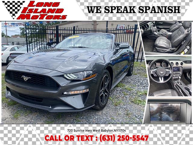 Used Ford Mustang EcoBoost Convertible 2020 | Long Island Motors. West Babylon, New York