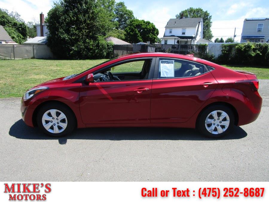 Used Hyundai Elantra 4dr Sdn Auto SE (Ulsan Plant) 2016 | Mike's Motors LLC. Stratford, Connecticut Used Hyundai Elantra 4dr Sdn Auto SE (Ulsan Plant) 2016 | Mike's Motors LLC. Stratford, Connecticut