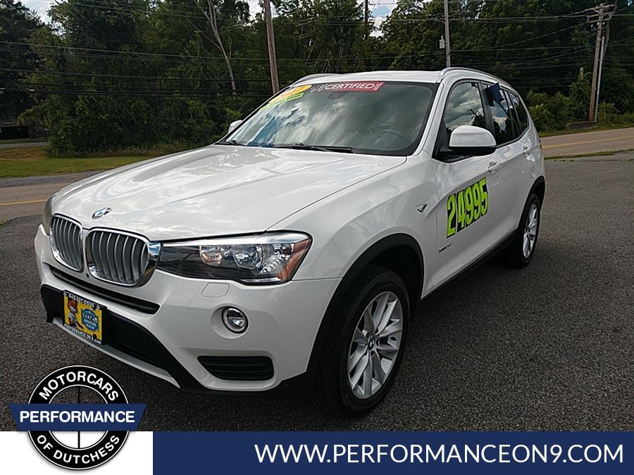 Used BMW X3 xDrive28i Sports Activity Vehicle 2017 | Performance Motor Cars. Wappingers Falls, New York Used BMW X3 xDrive28i Sports Activity Vehicle 2017 | Performance Motor Cars. Wappingers Falls, New York