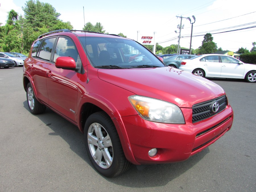 Used Toyota RAV4 4WD 4dr 4-cyl Sport (Natl) 2007 | United Auto Sales of E Windsor, Inc. East Windsor, Connecticut Used Toyota RAV4 4WD 4dr 4-cyl Sport (Natl) 2007 | United Auto Sales of E Windsor, Inc. East Windsor, Connecticut