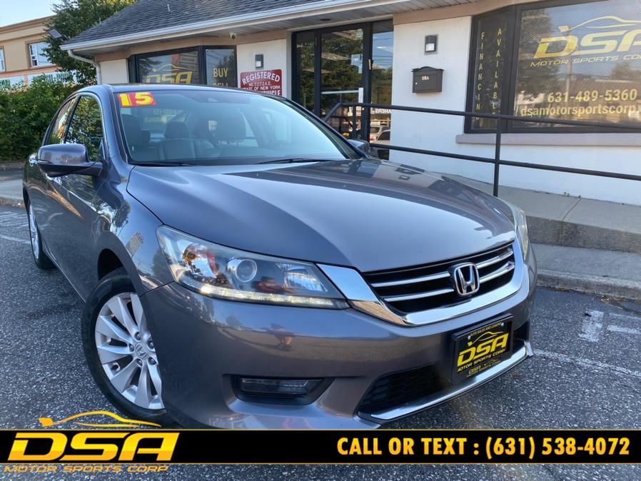 2015 Honda Accord Sedan 4dr V6 Auto EX-L, available for sale in Commack, New York | DSA Motor Sports Corp. Commack, New York 2015 Honda Accord Sedan 4dr V6 Auto EX-L, available for sale in Commack, New York | DSA Motor Sports Corp. Commack, New York