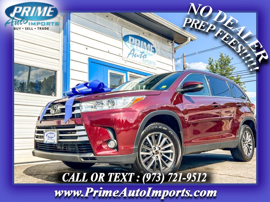 Used Toyota Highlander XLE V6 AWD (Natl) 2019 | Prime Auto Imports. Bloomingdale, New Jersey