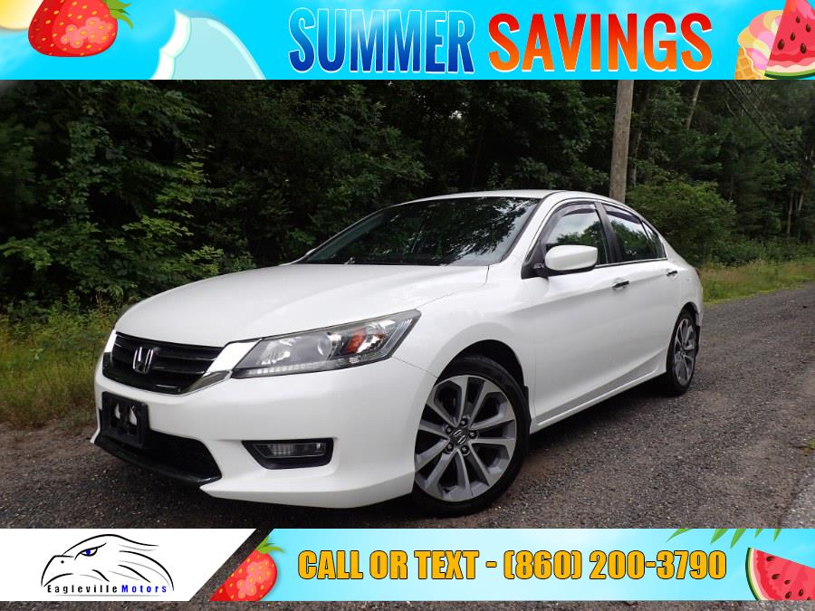 Used Honda Accord Sedan 4dr I4 CVT Sport 2014 | Eagleville Motors. Storrs, Connecticut Used Honda Accord Sedan 4dr I4 CVT Sport 2014 | Eagleville Motors. Storrs, Connecticut