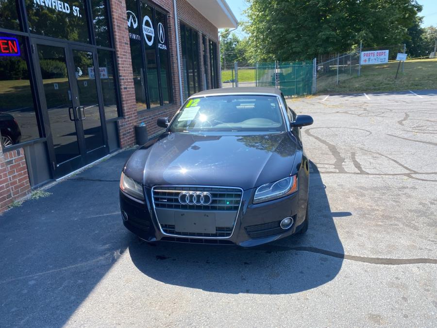 Used Audi A5 2dr Cabriolet Auto quattro 2.0T Premium Plus 2012 | Newfield Auto Sales. Middletown, Connecticut