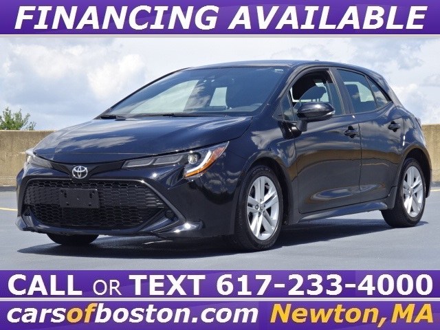 2019 Toyota Corolla Hatchback SE CVT (Natl), available for sale in Newton, Massachusetts | Motorcars of Boston. Newton, Massachusetts 2019 Toyota Corolla Hatchback SE CVT (Natl), available for sale in Newton, Massachusetts | Motorcars of Boston. Newton, Massachusetts