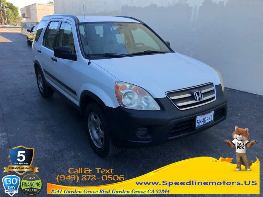 Used Honda CR-V 2WD LX AT 2005 | Speedline Motors. Garden Grove, California Used Honda CR-V 2WD LX AT 2005 | Speedline Motors. Garden Grove, California