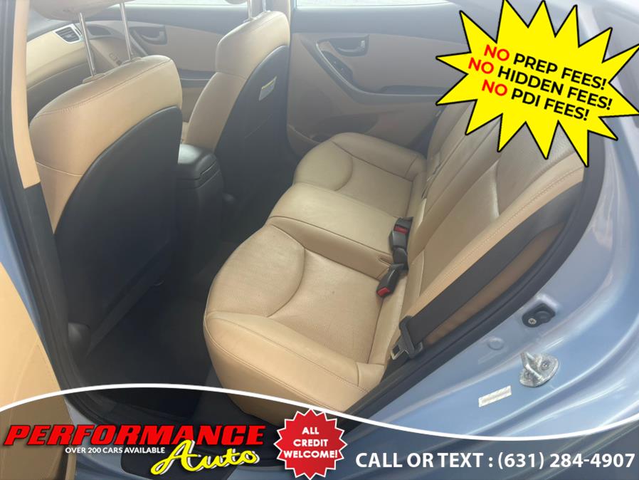 2012 Hyundai Elantra 4dr Sdn Auto Limited, available for sale in Bohemia, New York | Performance Auto Inc. Bohemia, New York 2012 Hyundai Elantra 4dr Sdn Auto Limited, available for sale in Bohemia, New York | Performance Auto Inc. Bohemia, New York