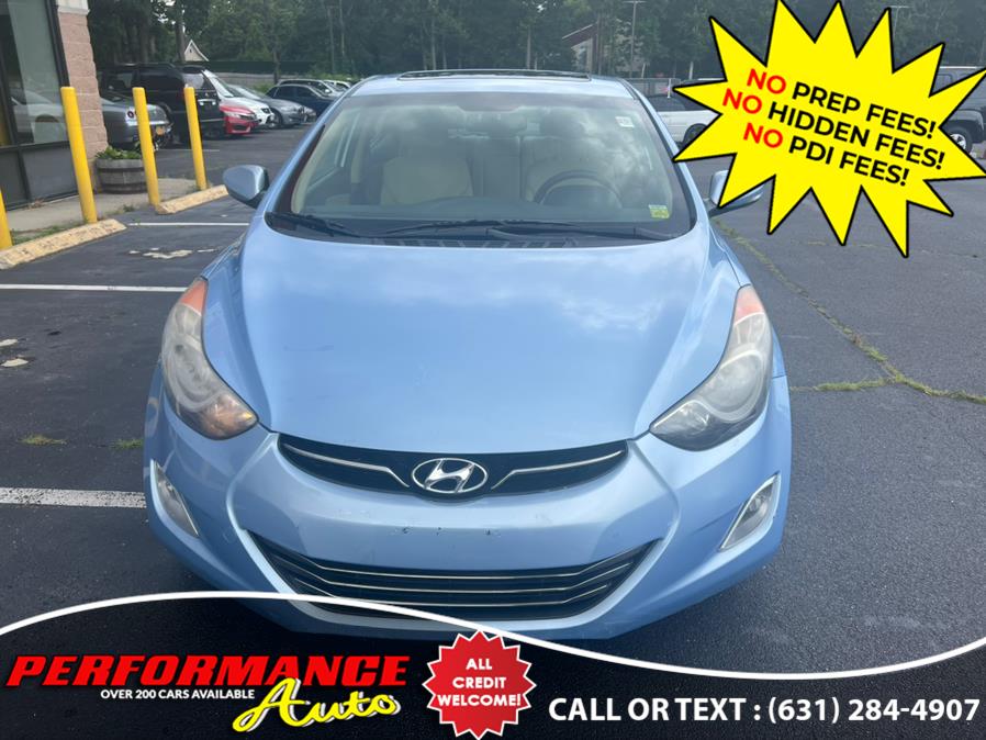 2012 Hyundai Elantra 4dr Sdn Auto Limited, available for sale in Bohemia, New York | Performance Auto Inc. Bohemia, New York 2012 Hyundai Elantra 4dr Sdn Auto Limited, available for sale in Bohemia, New York | Performance Auto Inc. Bohemia, New York