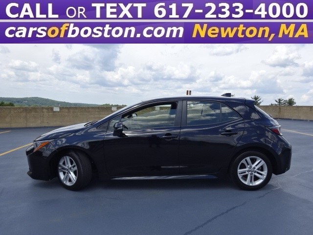 2019 Toyota Corolla Hatchback SE CVT (Natl), available for sale in Newton, Massachusetts | Cars of Boston. Newton, Massachusetts 2019 Toyota Corolla Hatchback SE CVT (Natl), available for sale in Newton, Massachusetts | Cars of Boston. Newton, Massachusetts