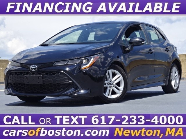 2019 Toyota Corolla Hatchback SE CVT (Natl), available for sale in Newton, Massachusetts | Cars of Boston. Newton, Massachusetts 2019 Toyota Corolla Hatchback SE CVT (Natl), available for sale in Newton, Massachusetts | Cars of Boston. Newton, Massachusetts