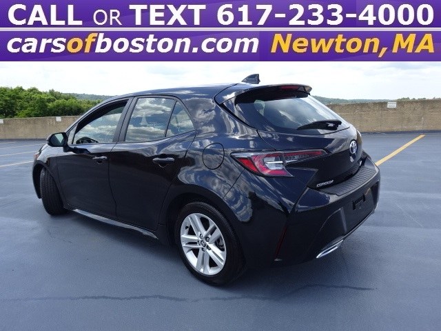 2019 Toyota Corolla Hatchback SE CVT (Natl), available for sale in Newton, Massachusetts | Cars of Boston. Newton, Massachusetts 2019 Toyota Corolla Hatchback SE CVT (Natl), available for sale in Newton, Massachusetts | Cars of Boston. Newton, Massachusetts
